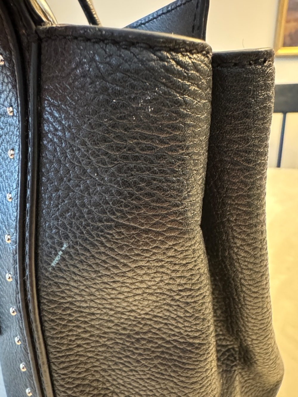 EUC! Kate Spade West Street Abby Black Pebbled Leather Multi-Way Bag - Picture 4 of 11